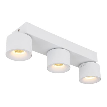 Globo - LED Bodové svietidlo 3xLED/6W/230V biela