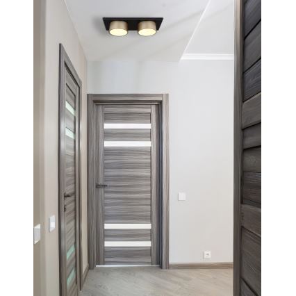 Globo - LED stropné svietidlo LED/24W/230V 3000K 46x20 cm mosadz