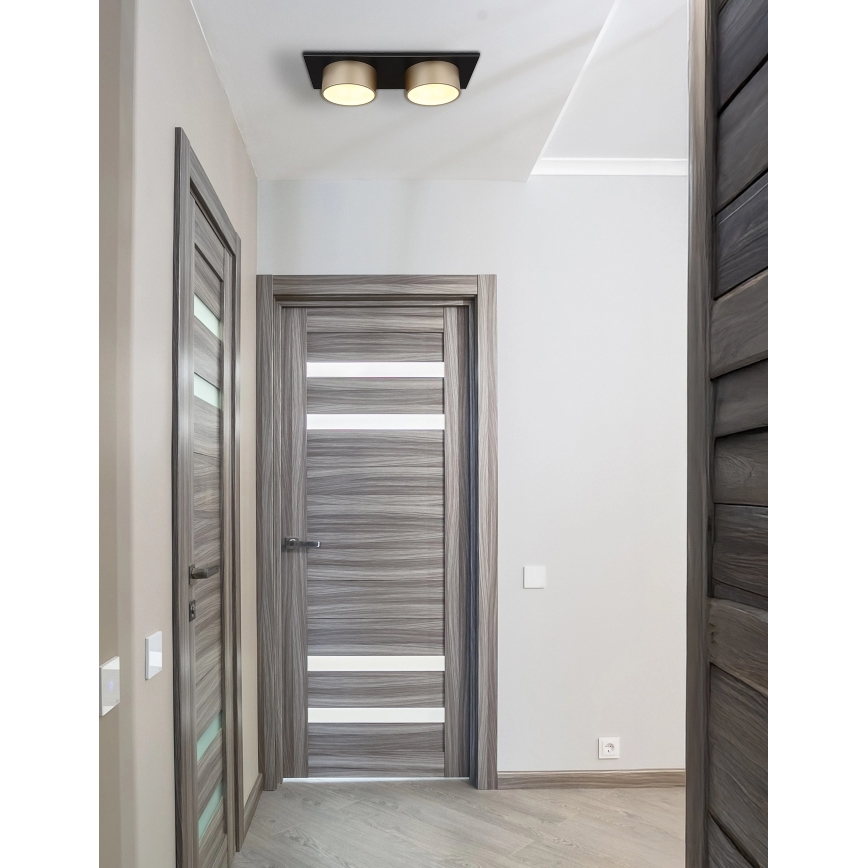 Globo - LED stropné svietidlo LED/24W/230V 3000K 46x20 cm mosadz