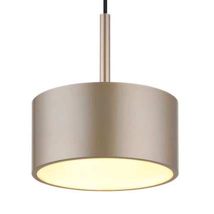 Globo - LED luster na lanku LED/12W/230V 3000K pr. 15 cm mosadz