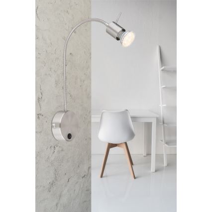 Globo - Flexibilná lampička 1xGU10/35W/230V