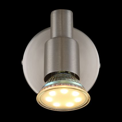 Globo - LED Nástenné bodové svietidlo 1xGU10/3W/230V