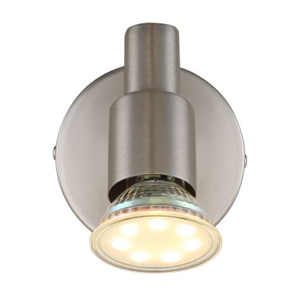 Globo - LED Nástenné bodové svietidlo 1xGU10/3W/230V