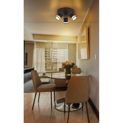 Globo - LED Bodové svietidlo 3xGX53/7W/230V 3000K