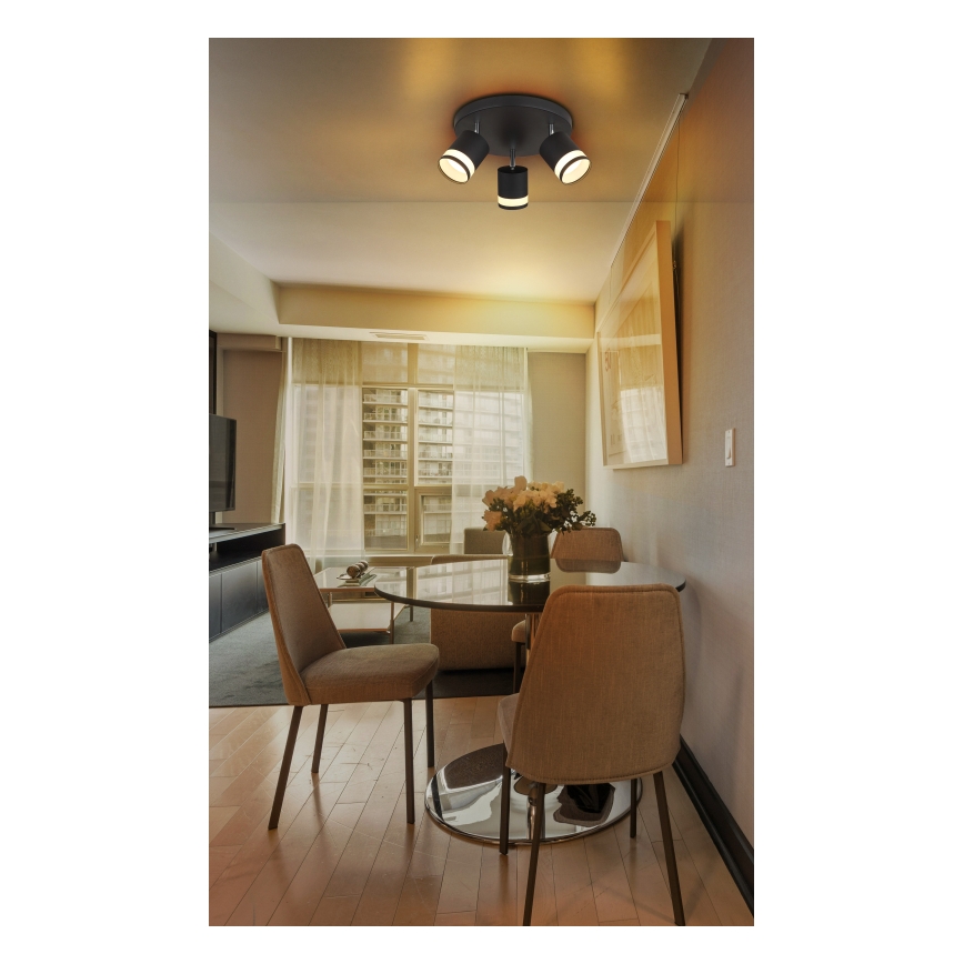 Globo - LED Bodové svietidlo 3xGX53/7W/230V 3000K