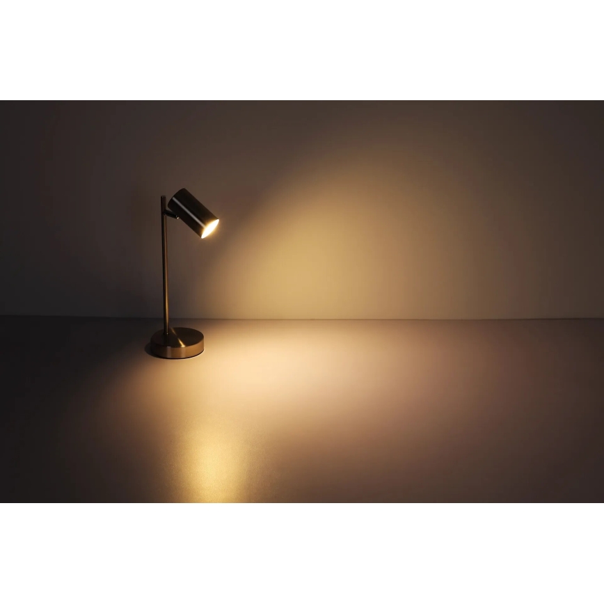 Globo - Stolná lampa 1xGU10/5W/230V matný chróm