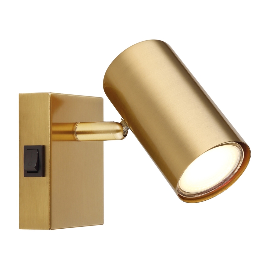 Globo - Nástenné bodové svietidlo 1xGU10/25W/230V zlatá