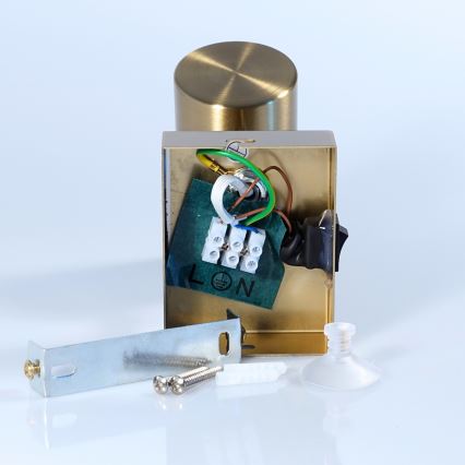 Globo - Nástenné bodové svietidlo 1xGU10/25W/230V zlatá