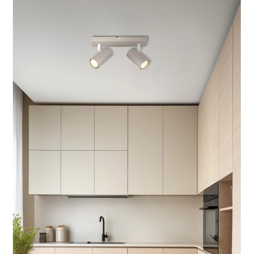 Globo - Bodové svietidlo 2xGU10/35W/230V