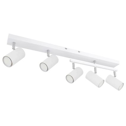 Globo - Bodové svietidlo 5xGU10/35W/230V biela