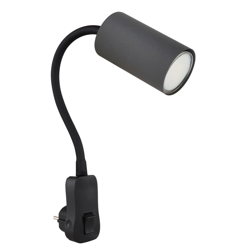 Globo - Náhradné bodové svietidlo do zásuvky 1xGU10/35W/230V čierna