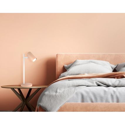Globo - Stolná lampa 1xGU10/5W/230V oranžová