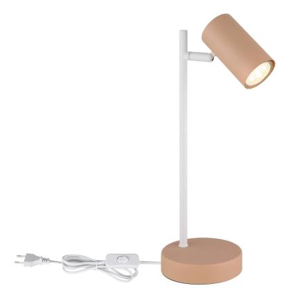 Globo - Stolná lampa 1xGU10/5W/230V oranžová