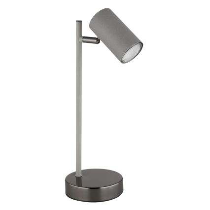 Globo - Stolná lampa 1xGU10/5W/230V šedá/antracit