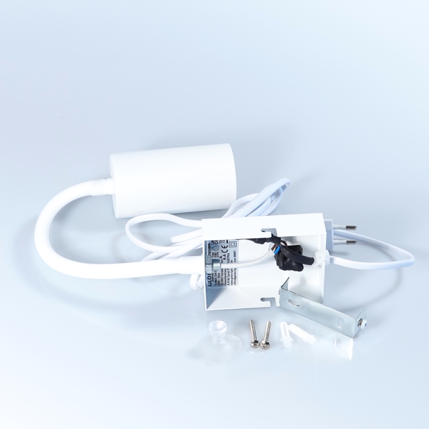 Globo - Flexibilná nástenná lampa 1xGU10/25W/230V biela