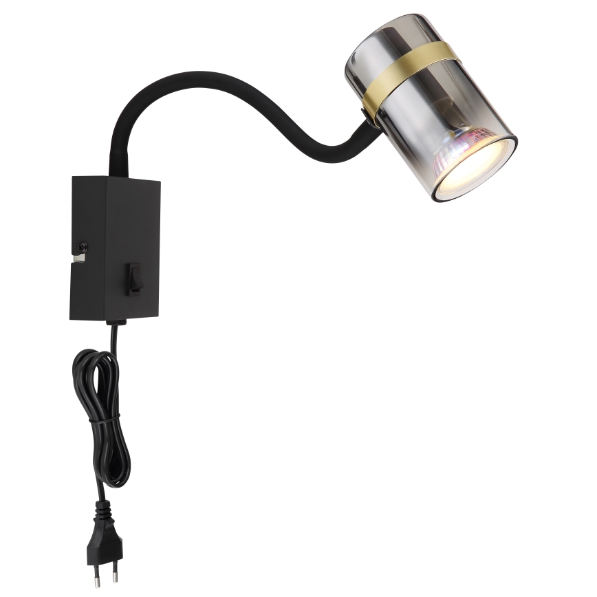 Globo - Flexibilná lampička 1xGU10/8W/230V