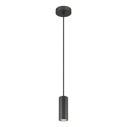 Globo - Luster na lanku 1xGU10/25W/230V čierna