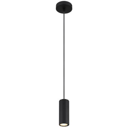 Globo - Luster na lanku 1xGU10/25W/230V čierna