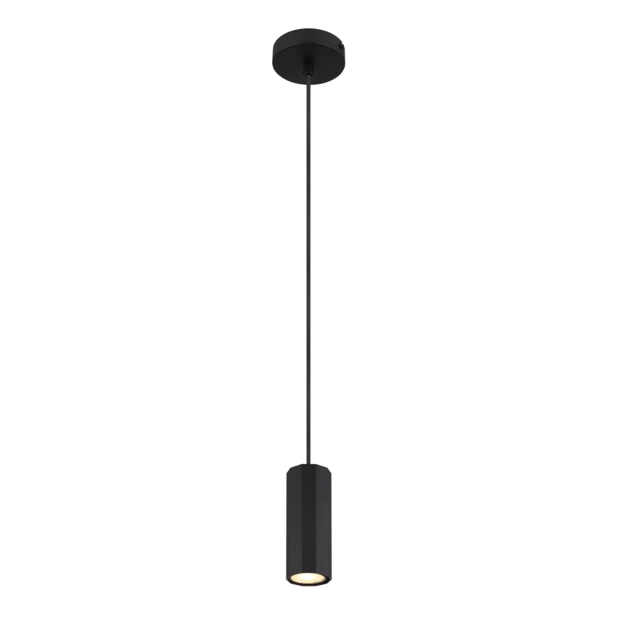 Globo - Luster na lanku 1xGU10/25W/230V čierna