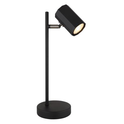 Globo - Stolná lampa 1xGU10/5W/230V čierna