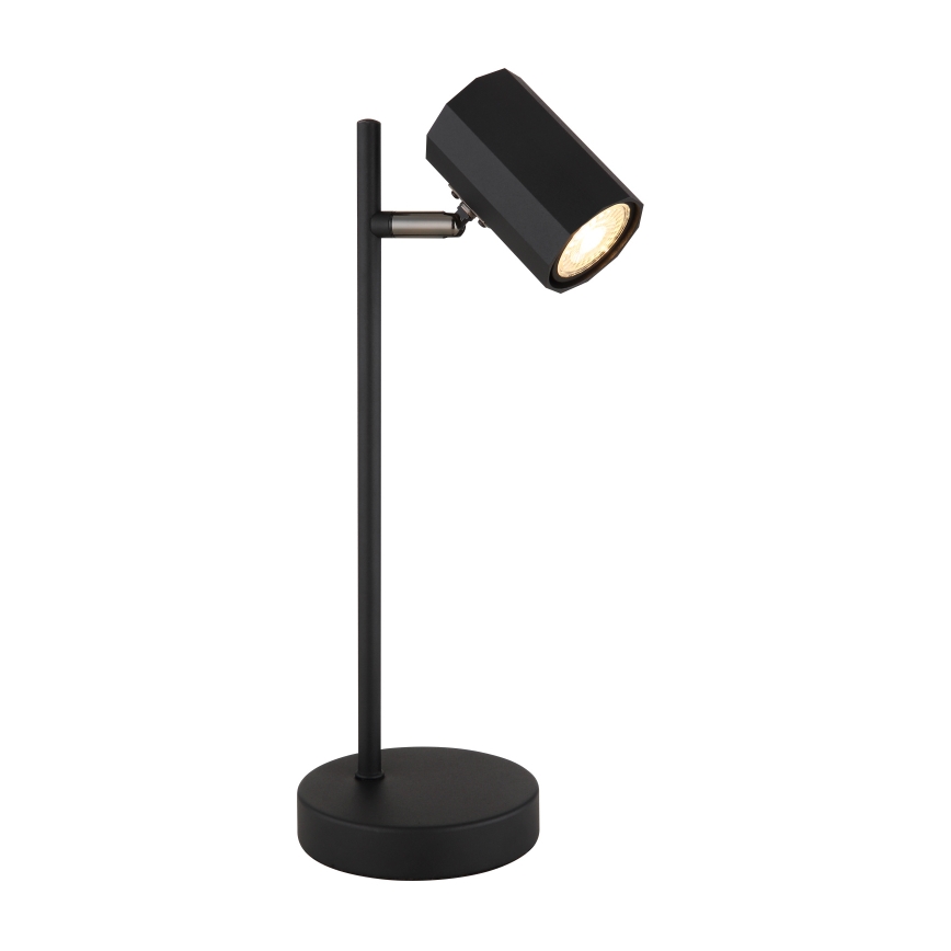 Globo - Stolná lampa 1xGU10/5W/230V čierna