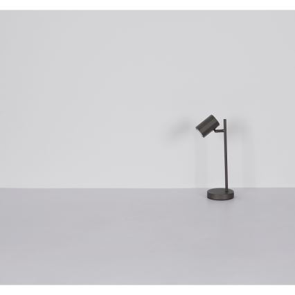 Globo - Stolná lampa 1xGU10/5W/230V čierna