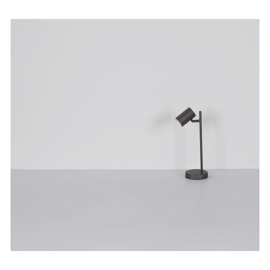 Globo - Stolná lampa 1xGU10/5W/230V čierna