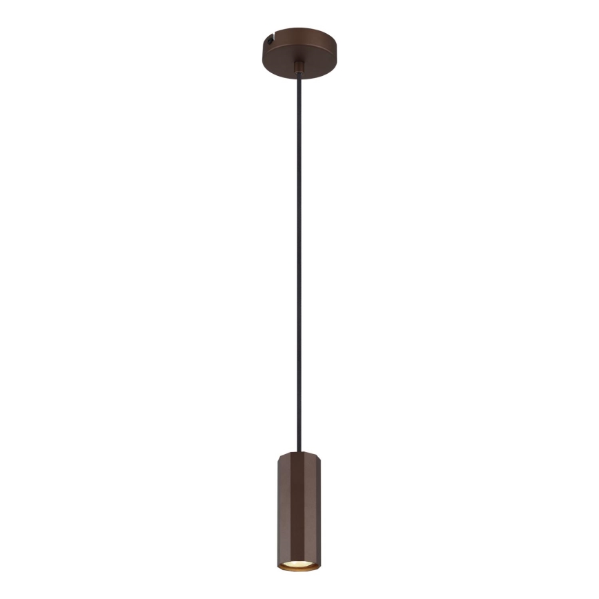 Globo - Luster na lanku 1xGU10/25W/230V hnedá