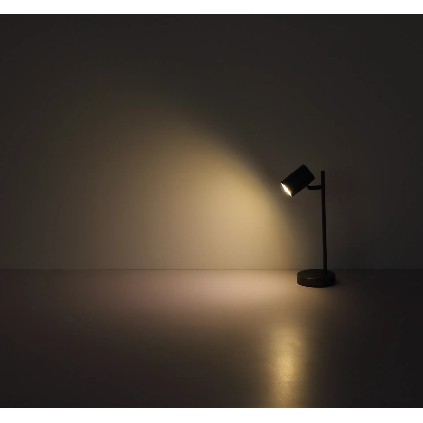 Globo - Stolná lampa 1xGU10/5W/230V hnedá