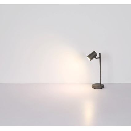 Globo - Stolná lampa 1xGU10/5W/230V hnedá