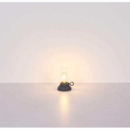 Globo - LED Stmievateľná nabíjacia dotyková stolná lampa LED/1W/3,7V 1200 mAh antracit