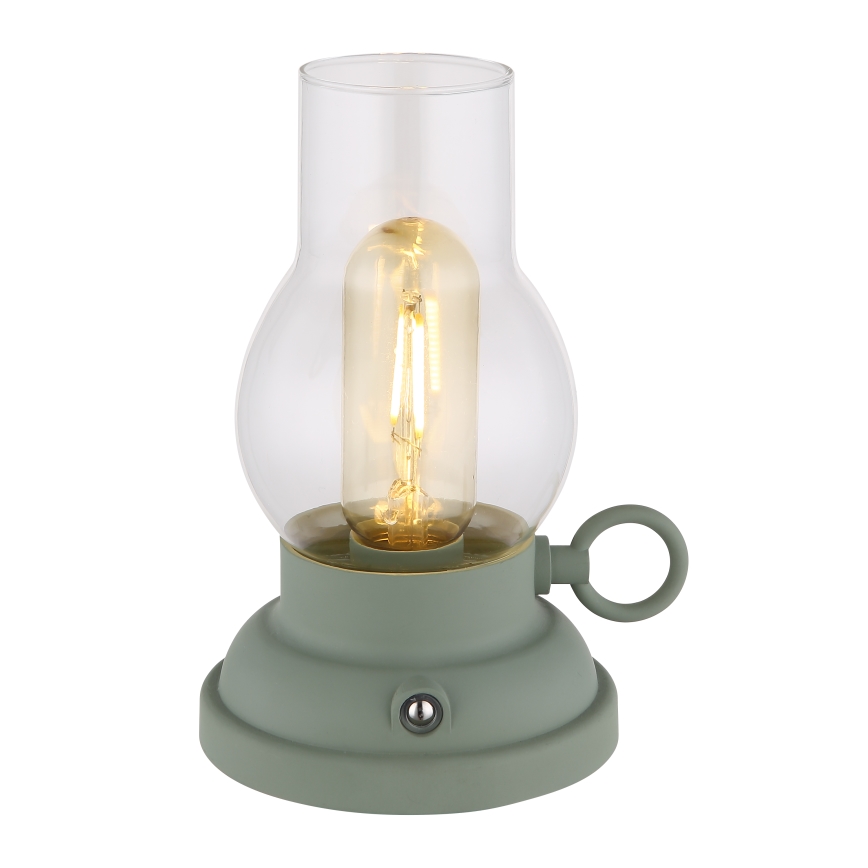 Globo - LED Stmievateľná nabíjacia dotyková stolná lampa LED/1W/3,7V 1200 mAh zelená