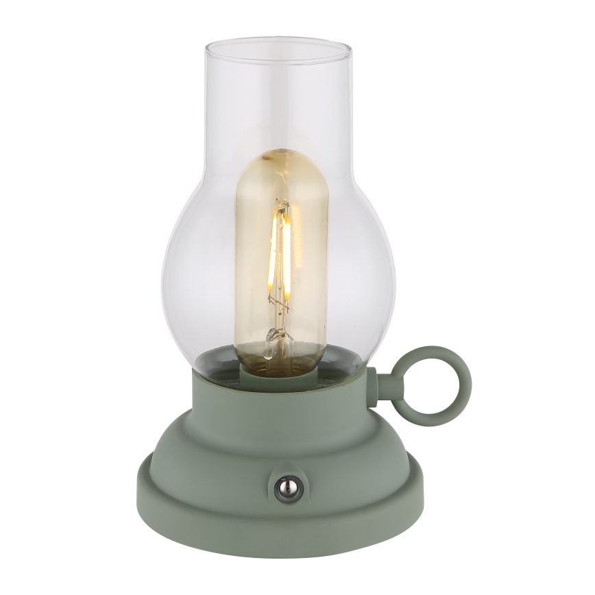 Globo - LED Stmievateľná nabíjacia dotyková stolná lampa LED/1W/3,7V 1200 mAh zelená