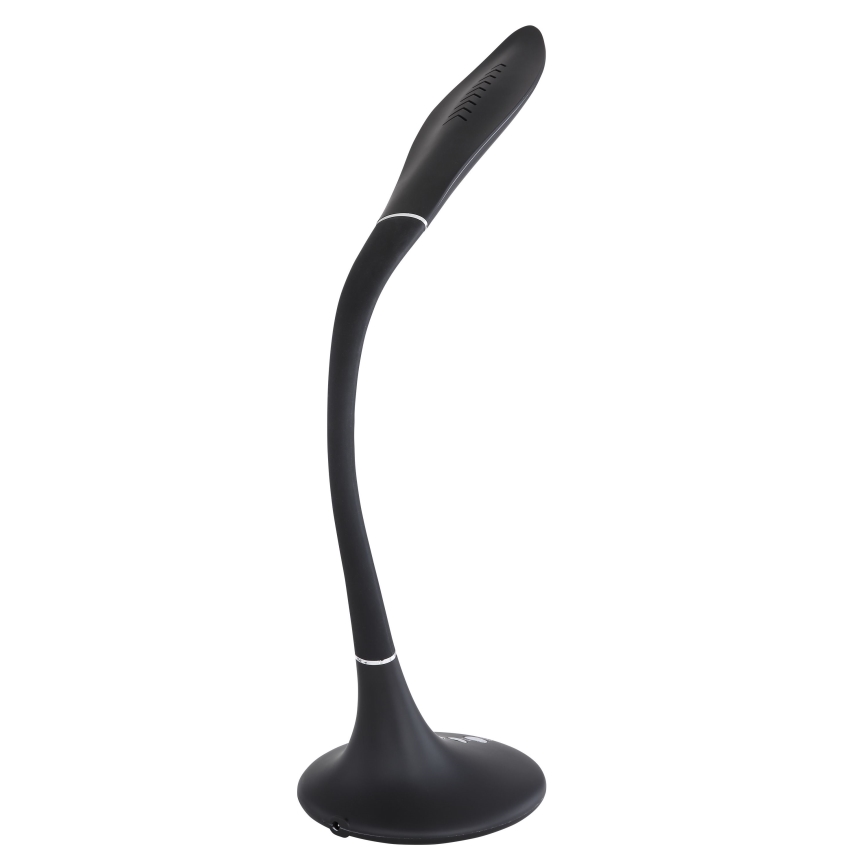 Globo - LED Stmievateľná dotyková flexibilná stolná lampa LED/9W/230V 3000/4500/6500K čierna