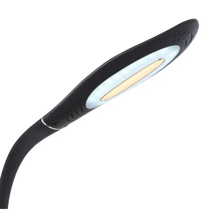 Globo - LED Stmievateľná dotyková flexibilná stolná lampa LED/9W/230V 3000/4500/6500K čierna