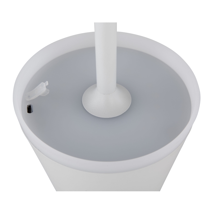 Globo - LED Stmievateľná nabíjacia dotyková stolná lampa LED/4,6W/230V 1800 mAh USB IP54 biela