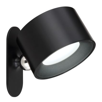 Globo - LED Stmievateľná dotyková stolná lampa 4v1 LED/4W/5V 3000/4000/5000K 1200 mAh čierna