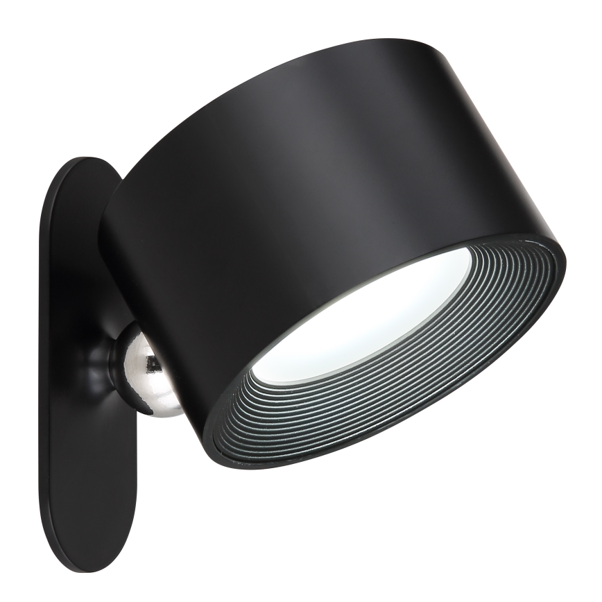 Globo - LED Stmievateľná dotyková stolná lampa 4v1 LED/4W/5V 3000/4000/5000K 1200 mAh čierna