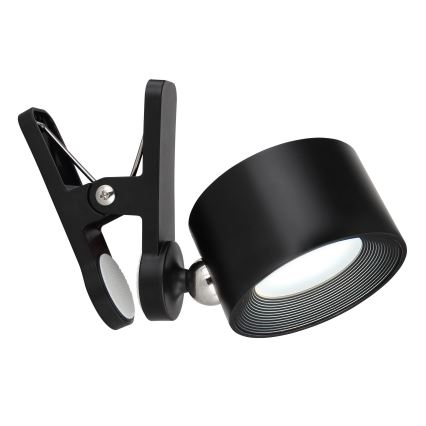 Globo - LED Stmievateľná dotyková stolná lampa 4v1 LED/4W/5V 3000/4000/5000K 1200 mAh čierna