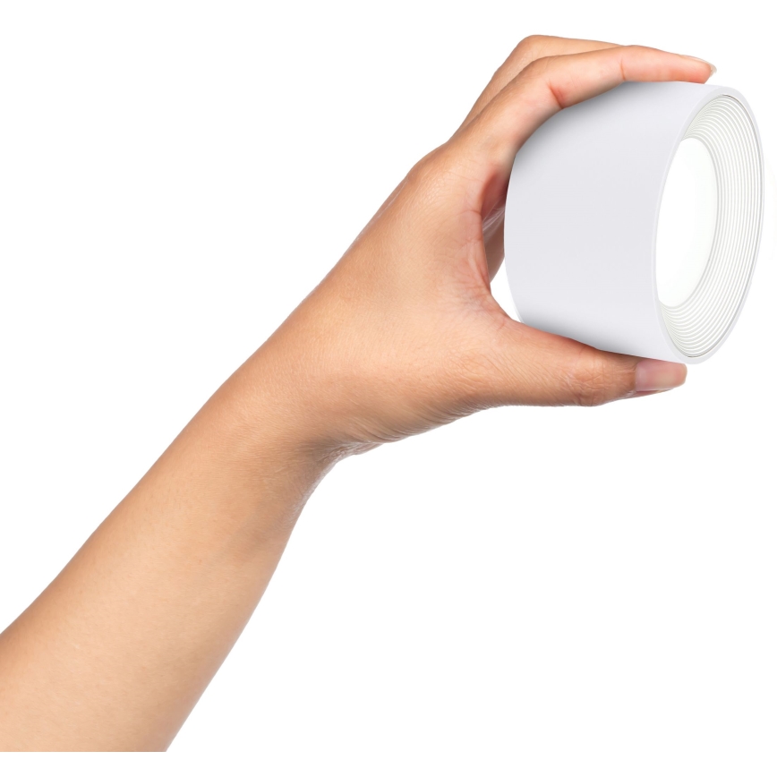 Globo - LED Stmievateľná dotyková stolná lampa 4v1 LED/4W/5V 3000/4000/5000K 1200 mAh biela