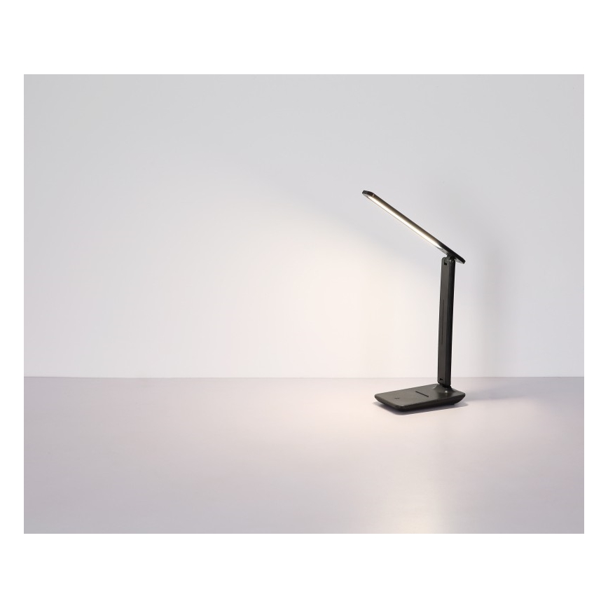 Globo - LED dotyková stmievateľná nabíjacia stolová lampa LED/4W/5V 2700/4000/6500K 1800 mAh čierna