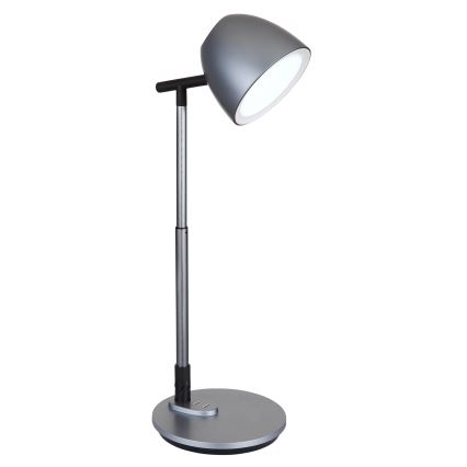 Globo - LED Stmievateľná dotyková stolná lampa LED/7,5W/230V 3000K/4000K/6500K šedá
