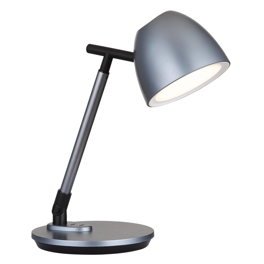 Globo - LED Stmievateľná dotyková stolná lampa LED/7,5W/230V 3000K/4000K/6500K šedá