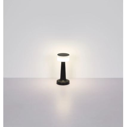 Globo - LED Stmievateľná dotyková stolná lampa LED/1W/3,7V 2700K/4000K/6500K 800 mAh USB čierna