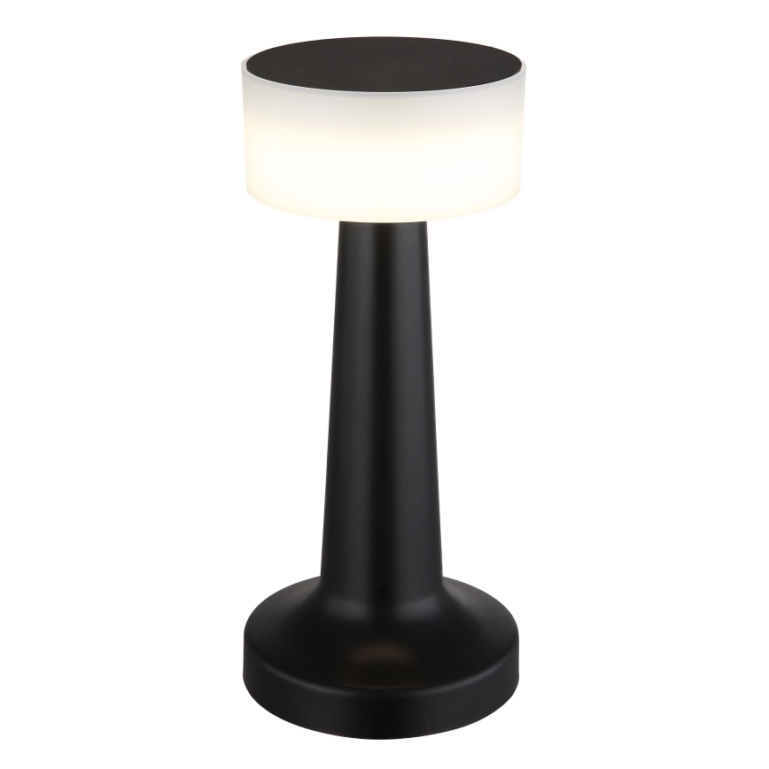 Globo - LED Stmievateľná dotyková stolná lampa LED/1W/3,7V 2700K/4000K/6500K 800 mAh USB čierna