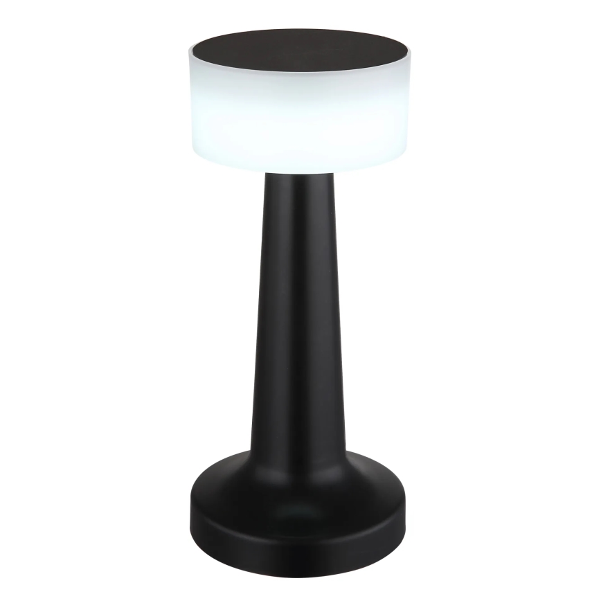 Globo - LED Stmievateľná dotyková stolná lampa LED/1W/3,7V 2700K/4000K/6500K 800 mAh USB čierna