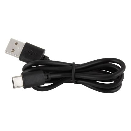 Globo - LED Stmievateľná dotyková stolná lampa 4v1 LED/6W/3,7V 3000K/4000K/6500K 1500 mAh USB čierna