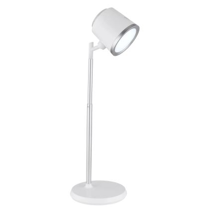 Globo - LED Stmievateľná dotyková stolná lampa 4v1 LED/6W/3,7V 3000K/4000K/6500K 1500 mAh USB biela