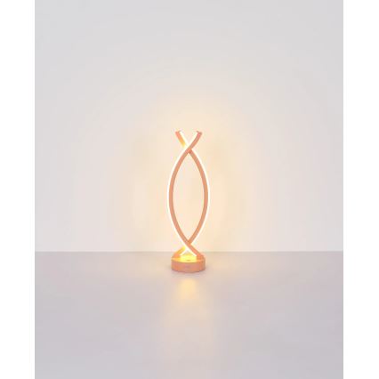 Globo - LED Stmievateľná dotyková stolná lampa LED/1W/3,7V 3000K 1800 mAh USB ružová