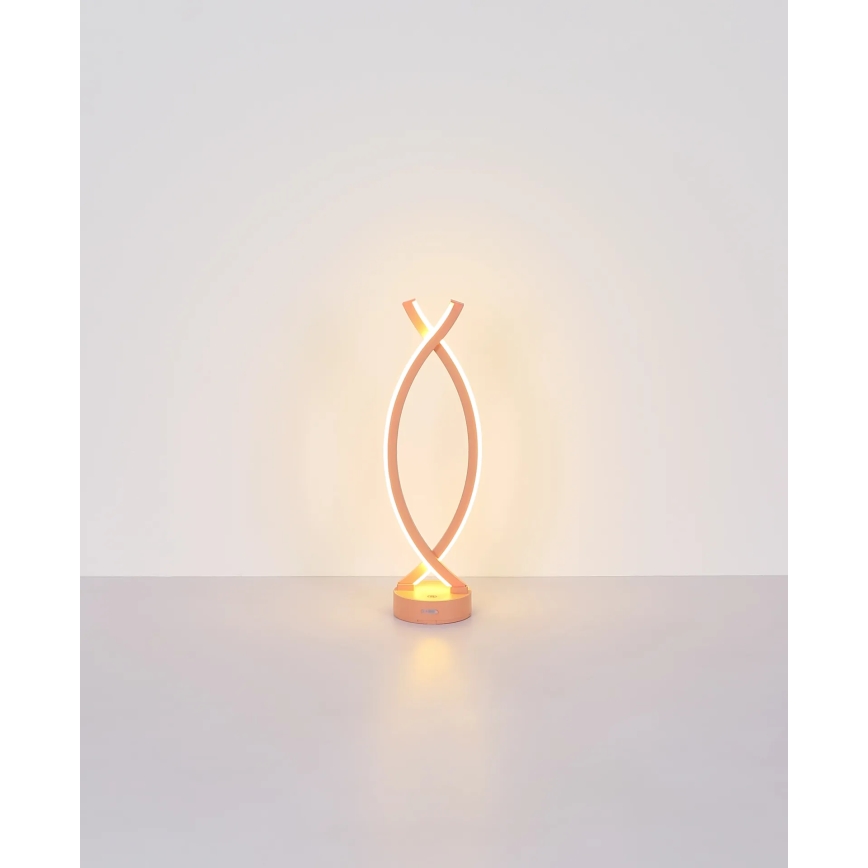 Globo - LED Stmievateľná dotyková stolná lampa LED/1W/3,7V 3000K 1800 mAh USB ružová